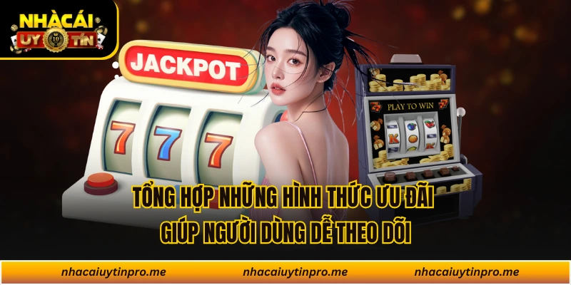Tổng hợp những hình thức ưu đãi giúp người dùng dễ theo dõi
