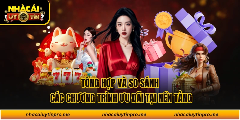 Tổng hợp và so sánh các chương trình ưu đãi tại nền tảng